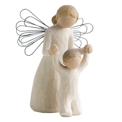 Beeldje Guardian Angel van Willow Tree
