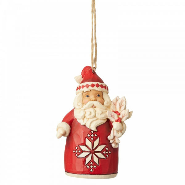 Heartwood Creek beeldje santa nordic om op te hangen