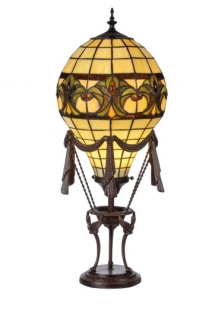 tiffanylamp in de vorm van een luchtballon