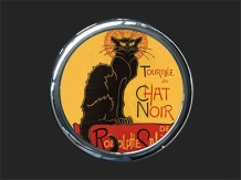 Pillendoosje \"Le Chat Noir\" door Steinlen