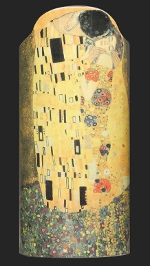 Klimt vaas De Kus 23cm hoog