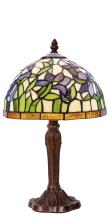 tiffany lamp klein met irissen