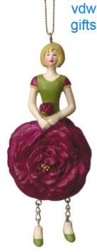 bloemenmeisje camelia rood