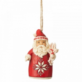 Heartwood Creek beeldje santa nordic om op te hangen