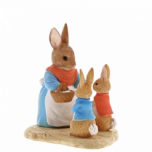 Mrs Rabbit, Flopsy and Peter