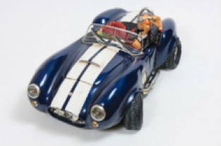Shelby Cobra blauw door G. Forchino