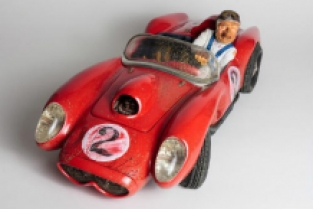 Fireball, rode racer door Guillermo Forchino, voorkant