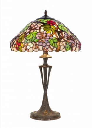 tiffanylamp met druivenmotief